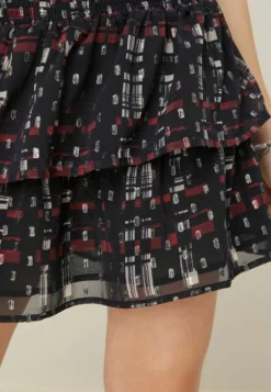 Next Chiffon Mini SkirtGonna A CampanaBlack Red Donna Gonne NX321B0PZ-Q11 -Vendite Next 0024d8d58d6748e0b4ed89689beaf74a scaled