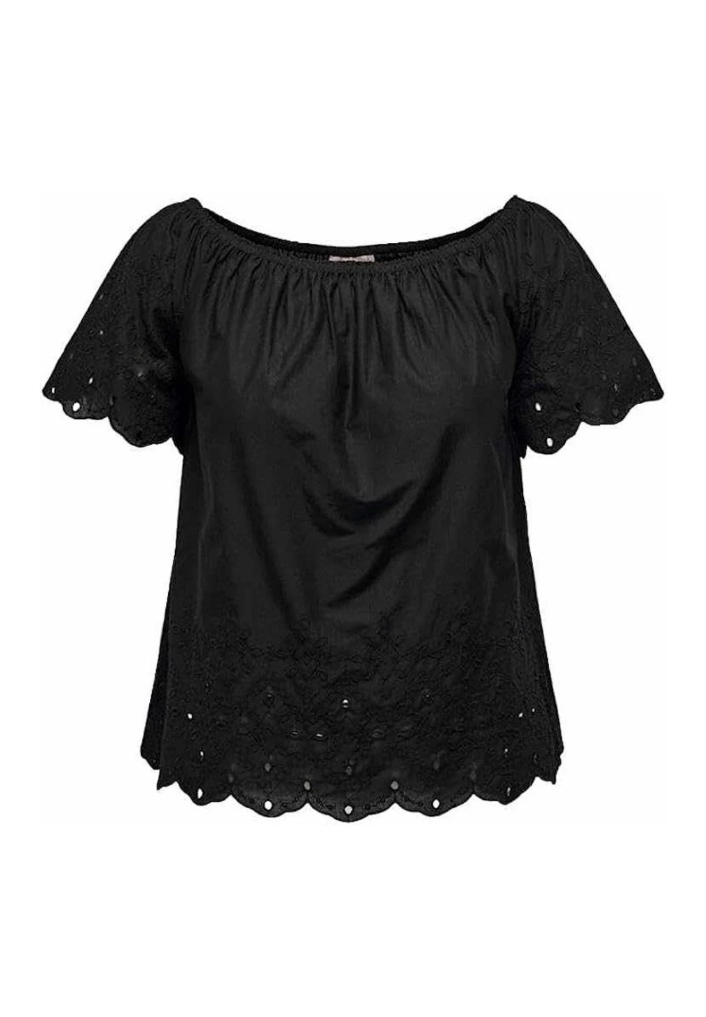 ONLY KurzarmCamicettaSchwarz Donna Camicie E Bluse ON321E369-Q11 1 ONLY KurzarmCamicettaSchwarz Donna Camicie E Bluse ON321E369-Q11