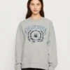 Hollister Co. Trend CrewFelpaLight Grey Donna Felpe H0421J076-C11