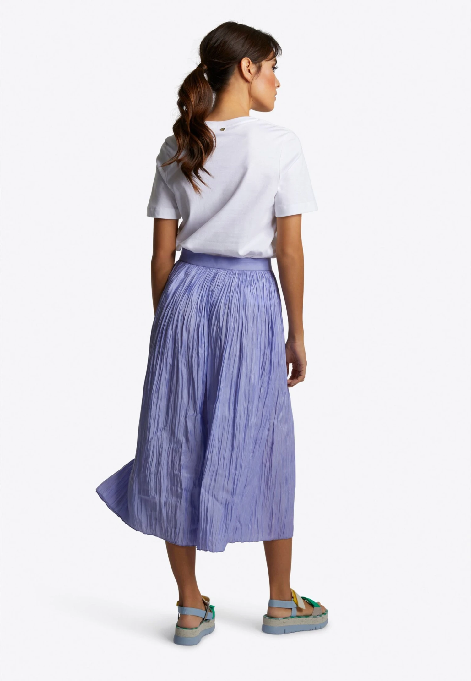 Rich&royal Gonna A Pieghe - Lavender Fields 3 Rich&royal Gonna A Pieghe - Lavender Fields - immagine 3