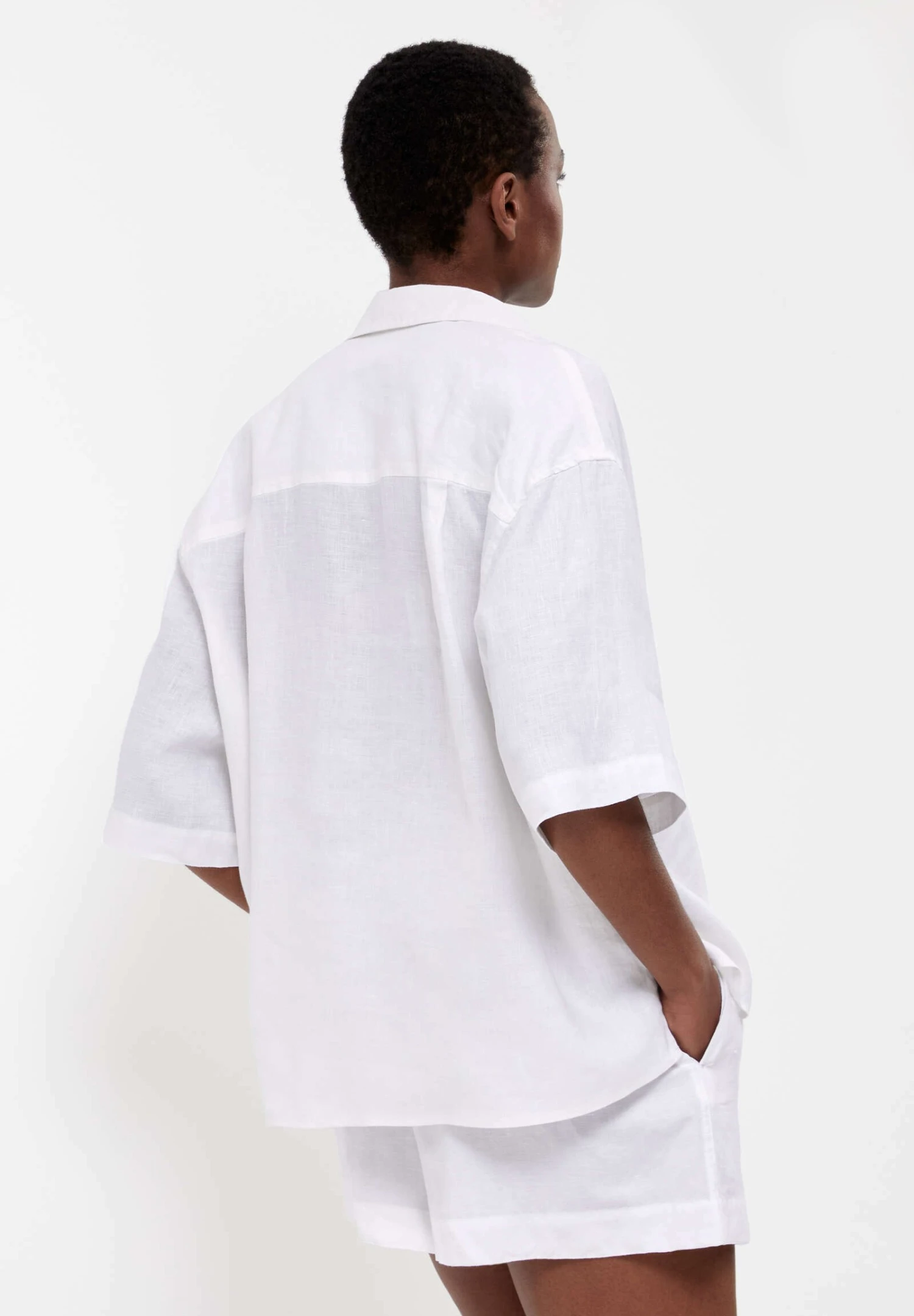 Oysho CamiciaWhite Donna Camicie E Bluse OY121E06J-A11 4 Oysho CamiciaWhite Donna Camicie E Bluse OY121E06J-A11 - immagine 4