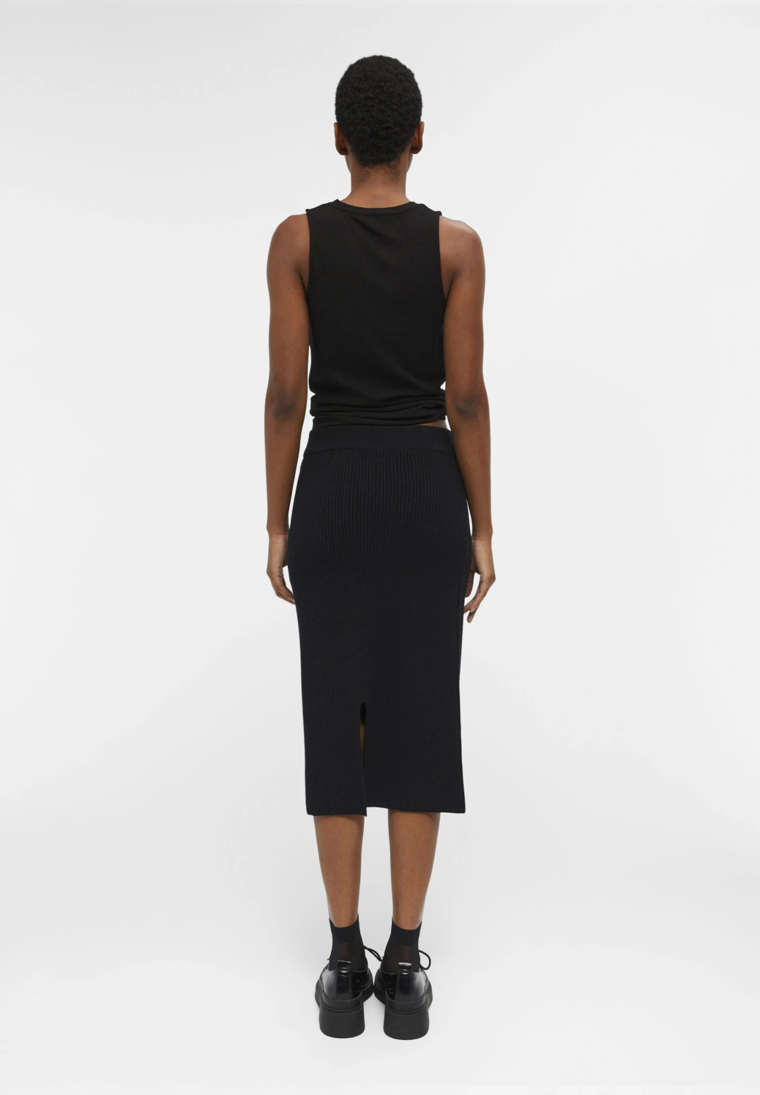 Object MidiGonna A TubinoBlack Donna Gonne OB121B09L-Q11 4 Object MidiGonna A TubinoBlack Donna Gonne OB121B09L-Q11 - immagine 4