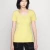 Pieces PckitteT-Shirt BasicYellow Donna T-shirt E Top PE321D0IL-E11
