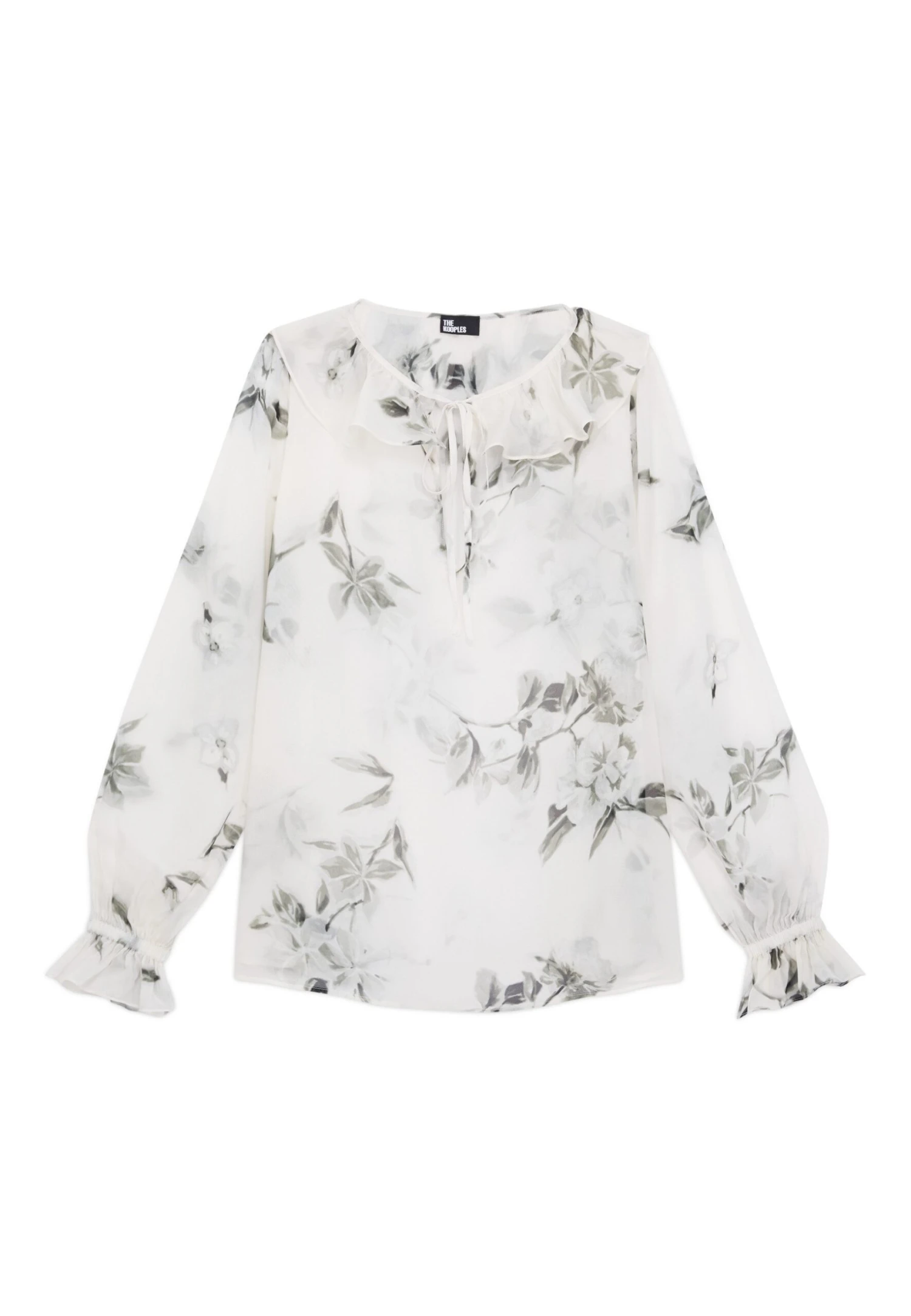 THE KOOPLES Imprimé Décolleté En V CamicettaEcru Donna Camicie E Bluse THA21E0DR-A11 1 THE KOOPLES Imprimé Décolleté En V CamicettaEcru Donna Camicie E Bluse THA21E0DR-A11