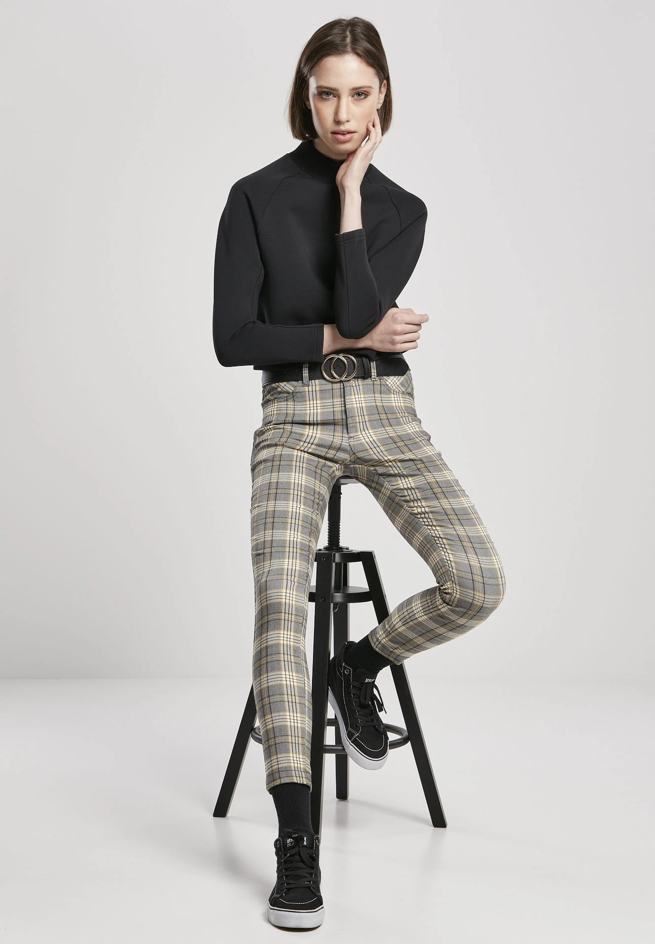 URBAN CLASSICS InterlockFelpaBlack Donna Felpe UR621J04L-Q11 5 URBAN CLASSICS InterlockFelpaBlack Donna Felpe UR621J04L-Q11 - immagine 5