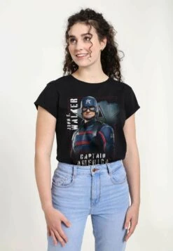Marvel The Falcon And The Winter Soldier Walker HeroT-Shirt Con StampaBlack Donna T-shirt E Top H3A21E06L-Q11 -Vendite Next 101796b8516549df807b13d05f326a61
