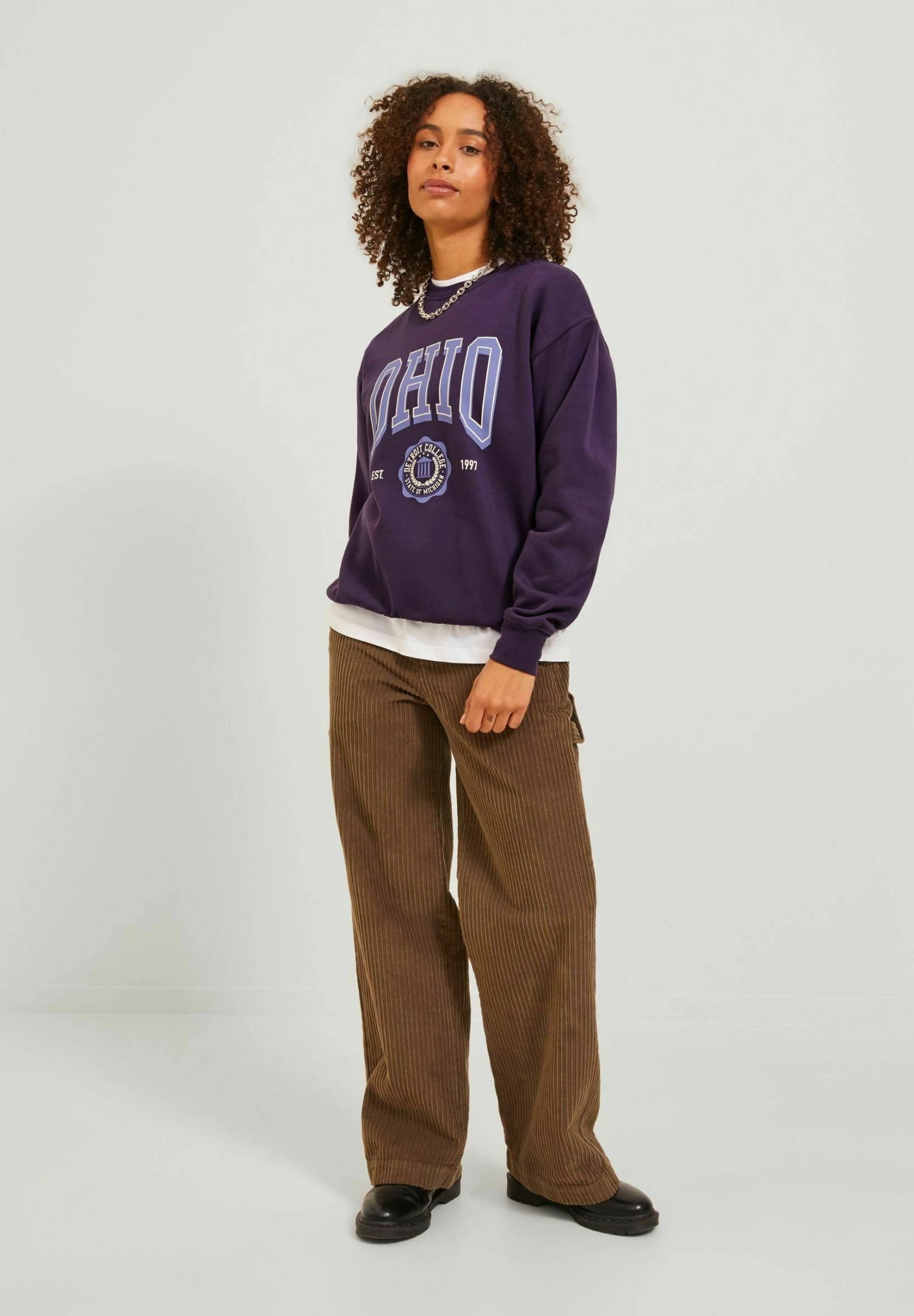 JJXX JxohioFelpaPurple Velvet Donna Felpe JJ621J01F-I11 2 JJXX JxohioFelpaPurple Velvet Donna Felpe JJ621J01F-I11 - immagine 2