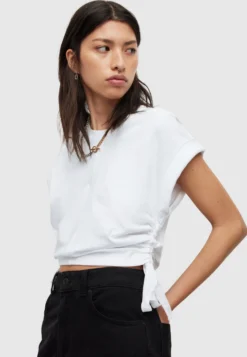 AllSaints Mira T-Shirt BasicWhite Donna T-shirt E Top A0Q21D0FD-A11 11 AllSaints Mira T-Shirt BasicWhite Donna T-shirt E Top A0Q21D0FD-A11 -Vendite Next 17562cc98049417ebad5e059c80a3455 scaled