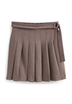 Next Pleated Mini Skirt - Gonna A Campana - Taupe Brown 10 Next Pleated Mini Skirt - Gonna A Campana - Taupe Brown -Vendite Next 189aa2d371374440bf3297bc50f2667b