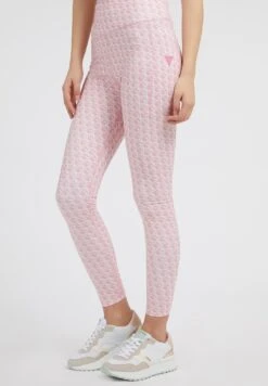 Guess Mit Gj LogoLeggingsMehrfarbe Rose Donna Pantaloni GU121A0OC-J11