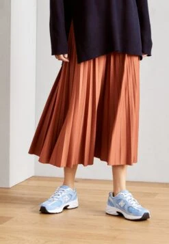 ESPRIT Pleated Skirt - Gonna A Pieghe - Terracotta