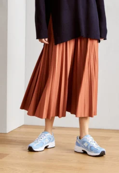 ESPRIT Pleated Skirt - Gonna A Pieghe - Terracotta