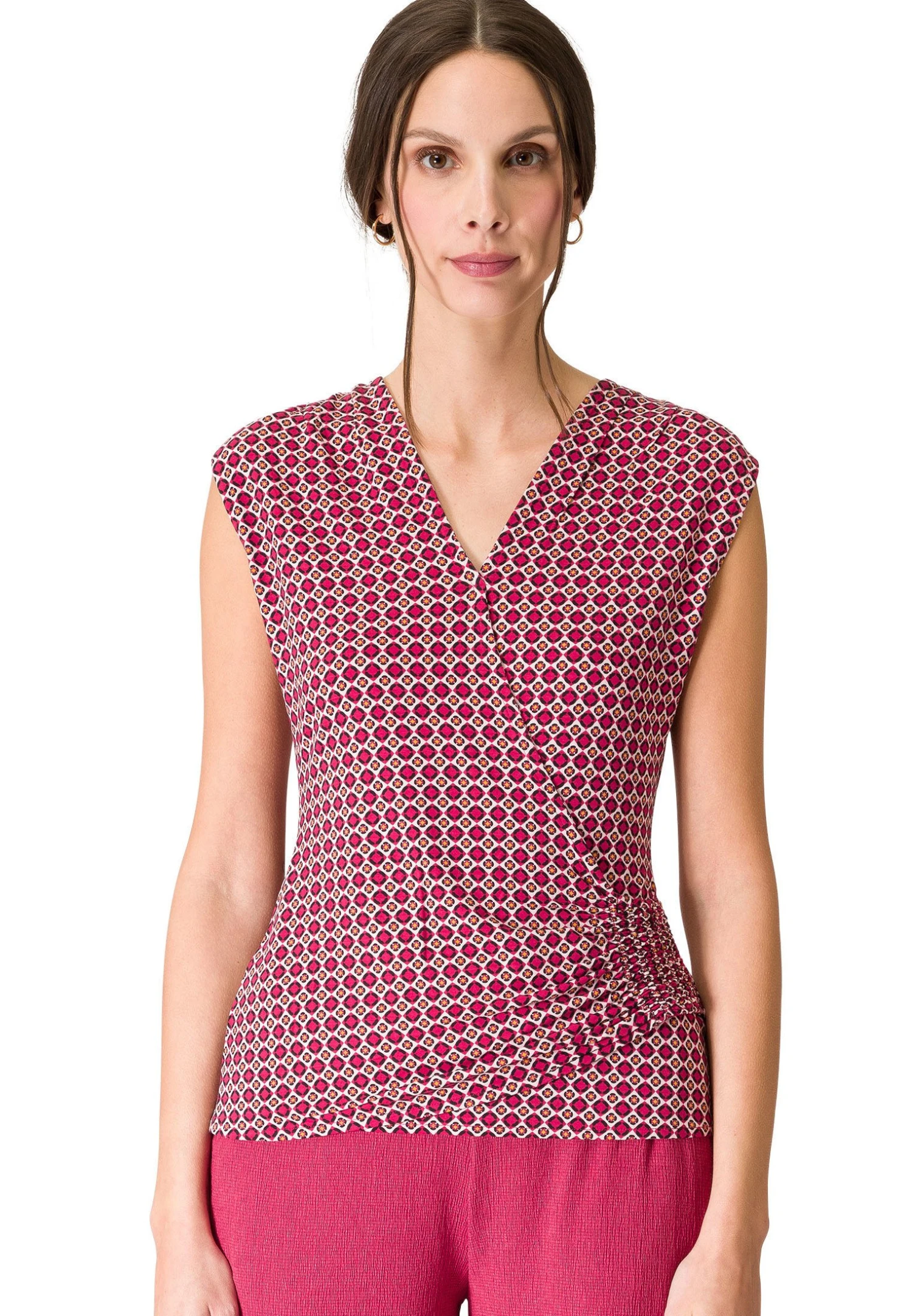 Zero Mit Wickeloptik - Top - Creamred 6 Zero Mit Wickeloptik - Top - Creamred - immagine 6