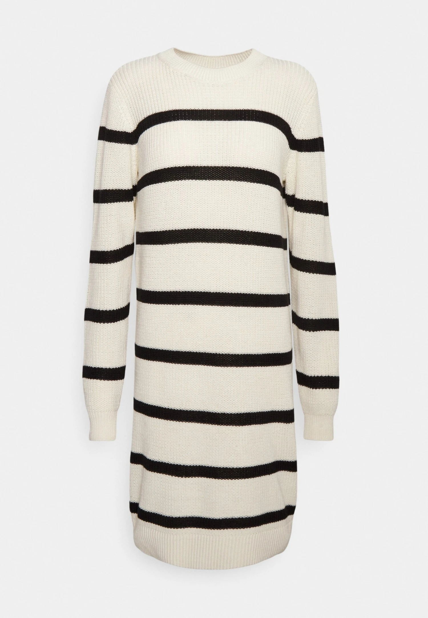 Nmmaysa O-Neck DressAbito In MagliaEggnog/Black Donna Vestiti NOB21C03F-A11 4 Nmmaysa O-Neck DressAbito In MagliaEggnog/Black Donna Vestiti NOB21C03F-A11 - immagine 4