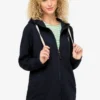 Lang LangarmFelpa Con ZipMarine Donna Felpe LR921J00M-K11