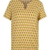 Betty Barclay Mit GummizugT-Shirt Con StampaKhaki Yellow Donna T-shirt E Top 2BE21D0WS-N11