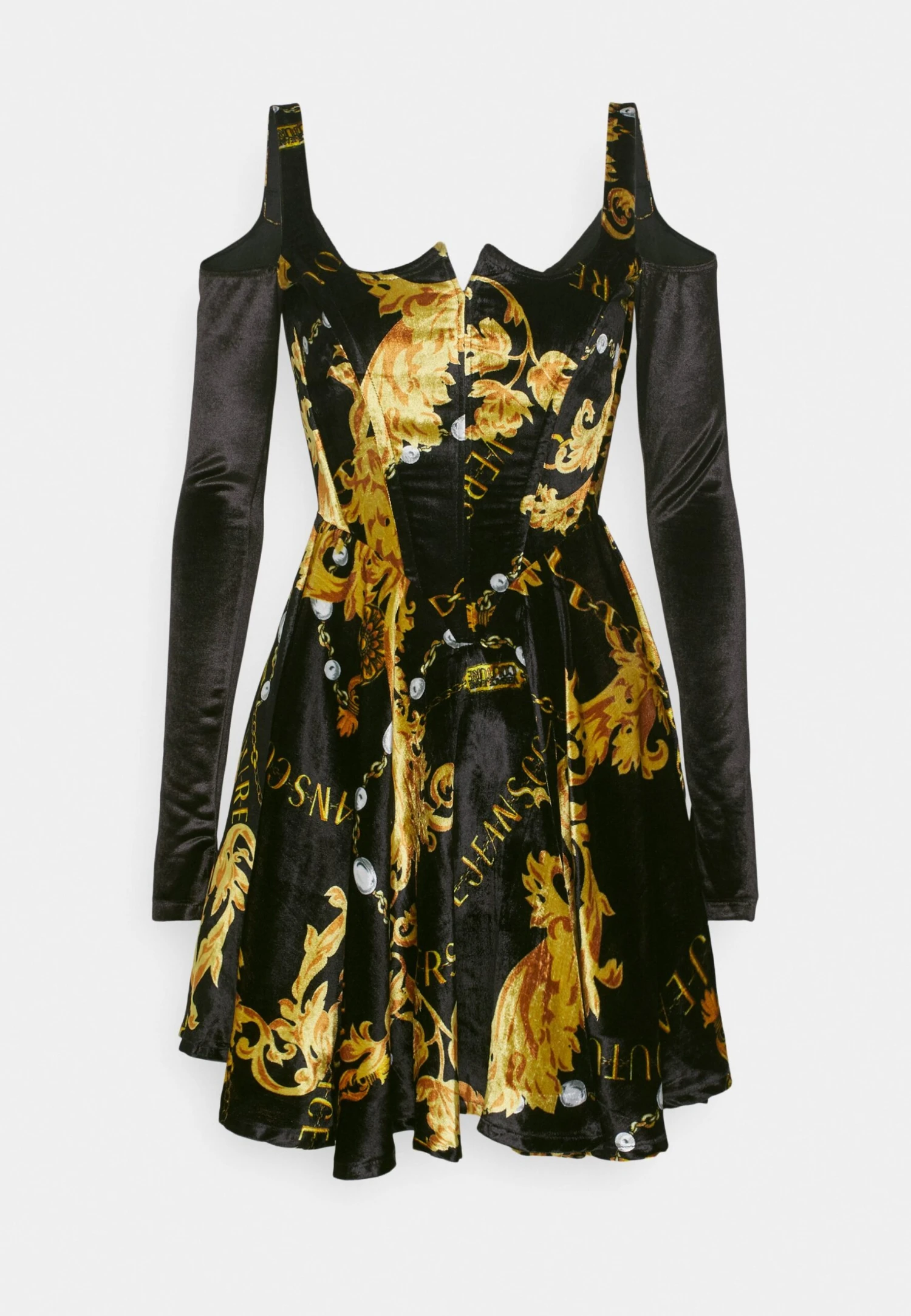 ChainVestito EstivoBlack/Gold Donna Vestiti VEI21C0BW-Q11 6 ChainVestito EstivoBlack/Gold Donna Vestiti VEI21C0BW-Q11 - immagine 6