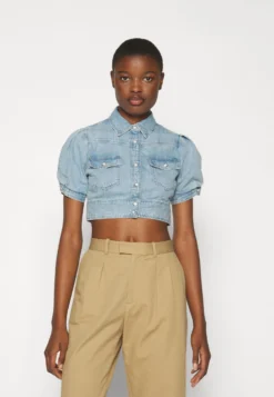 RE/DONE Midriff - Camicia - Blue Mist -Vendite Next 1fd664f441e4451d8da531d029547c18 scaled