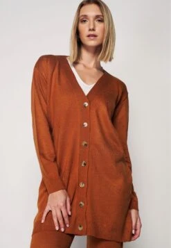 Comfortable Set With Elastic Waistband - Cardigan - Brown 11 Comfortable Set With Elastic Waistband - Cardigan - Brown -Vendite Next 2107c4cd1a2c480cba0adf307cafa711