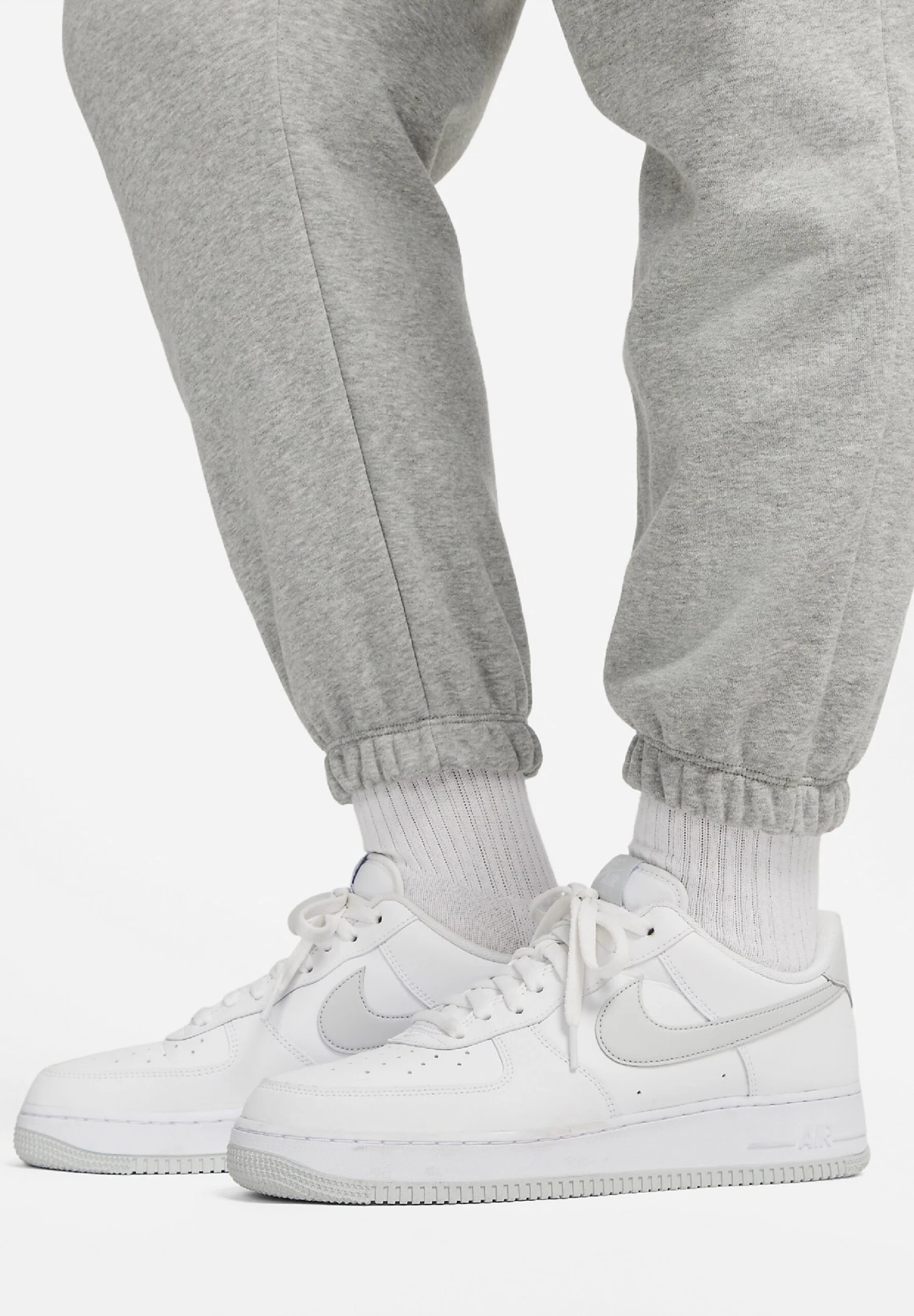 Nike Sportswear Club PantPantaloni SportiviDark Grey Heather White Donna Pantaloni NI121A0KL-C11 5 Nike Sportswear Club PantPantaloni SportiviDark Grey Heather White Donna Pantaloni NI121A0KL-C11 - immagine 5