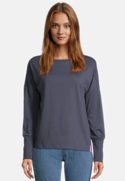 SmaakMaglietta A Manica LungaNavy Donna T-shirt E Top SGF21D00A-K11