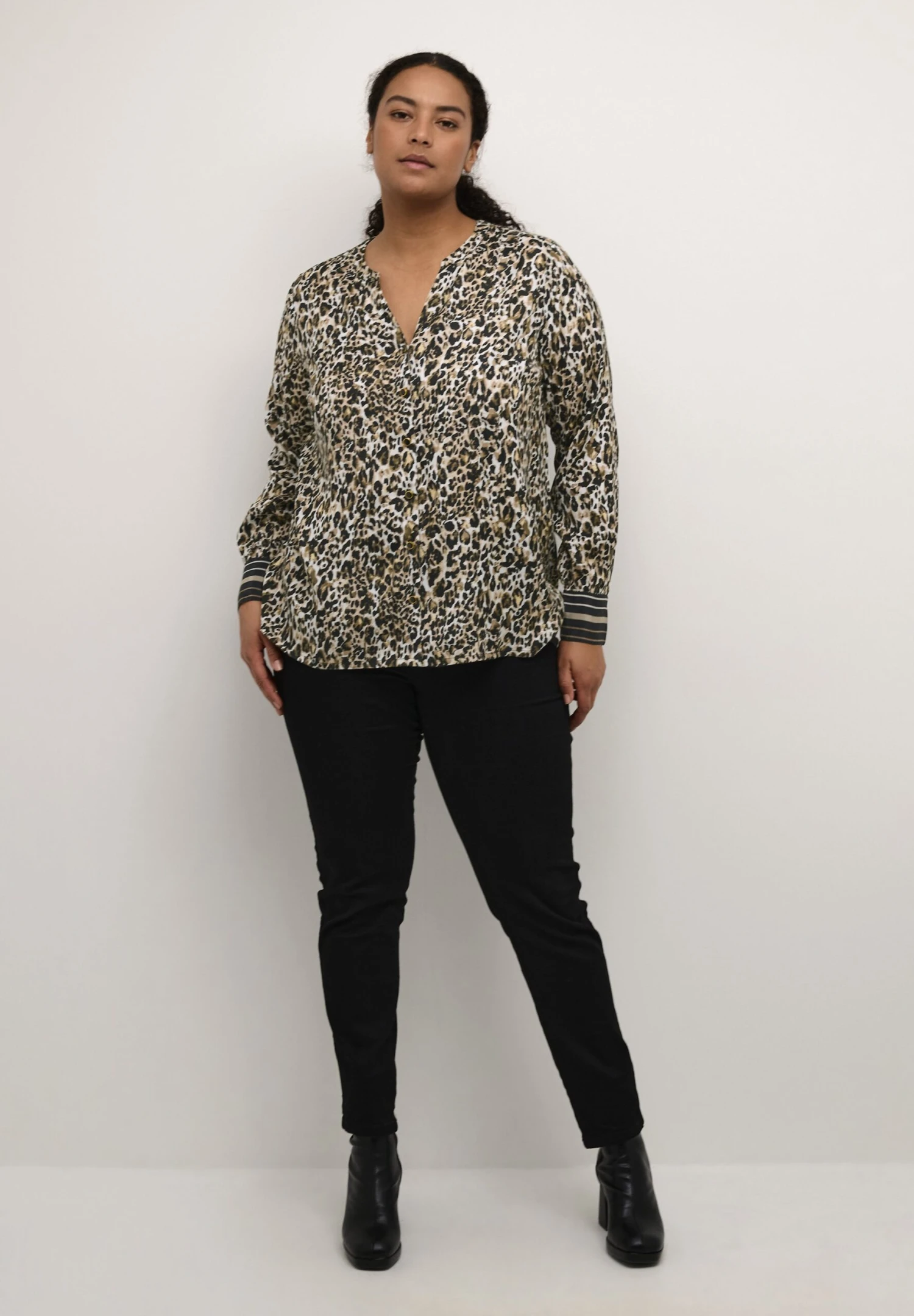 KcmeduCamicettaLeopard Print Donna Camicie E Bluse KAN21E0AE-O11 2 KcmeduCamicettaLeopard Print Donna Camicie E Bluse KAN21E0AE-O11 - immagine 2