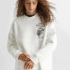 Mango Kids RollingsFelpaOff White Donna Felpe AY521J00I-A11