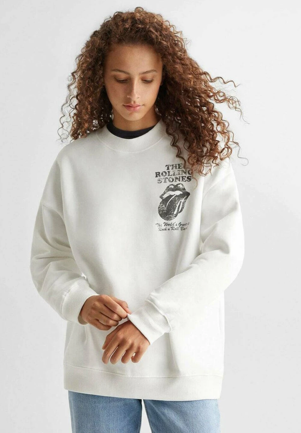 Mango Kids RollingsFelpaOff White Donna Felpe AY521J00I-A11 1 Mango Kids RollingsFelpaOff White Donna Felpe AY521J00I-A11