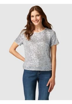 Full Paillettes - Camicetta - Argento