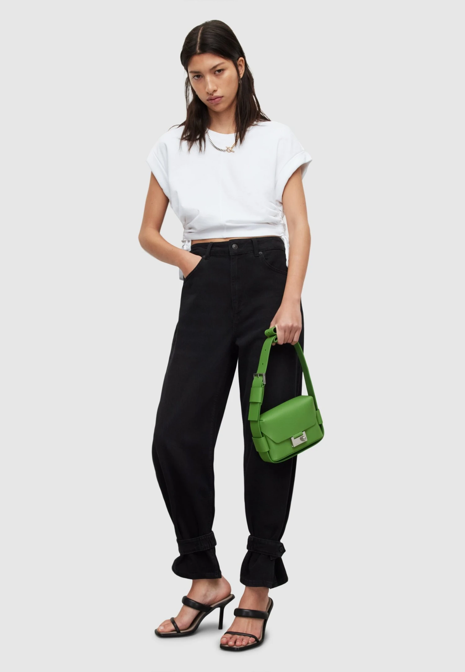 AllSaints Mira T-Shirt BasicWhite Donna T-shirt E Top A0Q21D0FD-A11 4 AllSaints Mira T-Shirt BasicWhite Donna T-shirt E Top A0Q21D0FD-A11 - immagine 4