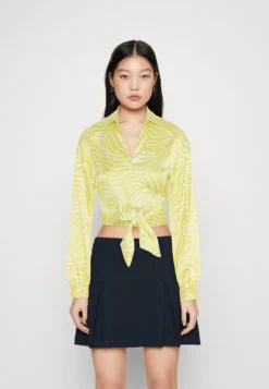 Gina Tricot Twisted TieCamicettaZebra Donna Camicie E Bluse GID21E0G2-Q11