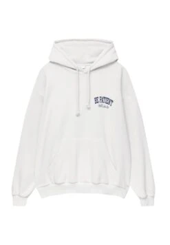 PULL & BEAR Printed- Felpa Con Cappuccio - White 15 PULL & BEAR Printed- Felpa Con Cappuccio - White -Vendite Next 292d693620c94d74b049e11c60aaf5ef