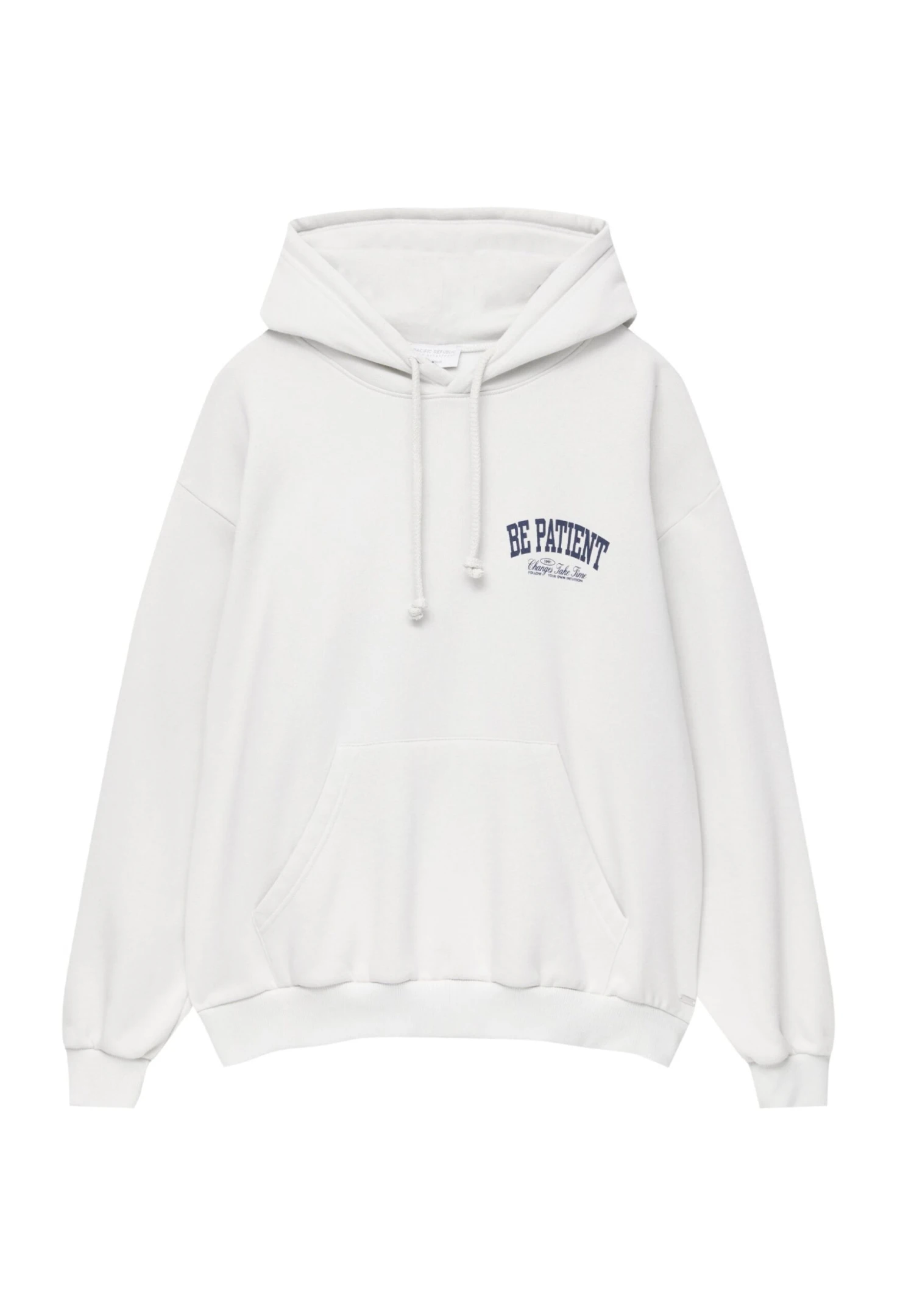 PULL & BEAR Printed- Felpa Con Cappuccio - White 8 PULL & BEAR Printed- Felpa Con Cappuccio - White - immagine 8