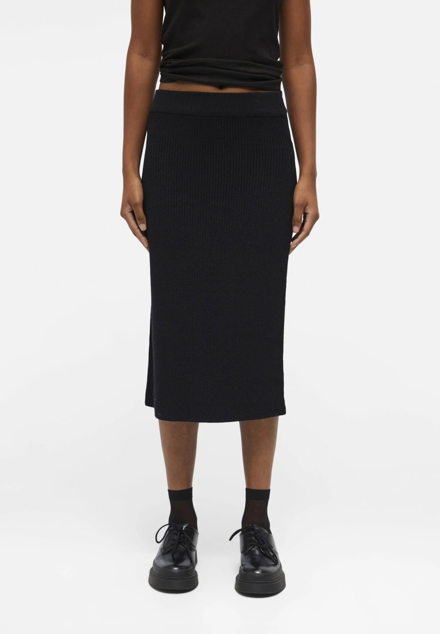 Object MidiGonna A TubinoBlack Donna Gonne OB121B09L-Q11 2 Object MidiGonna A TubinoBlack Donna Gonne OB121B09L-Q11 - immagine 2