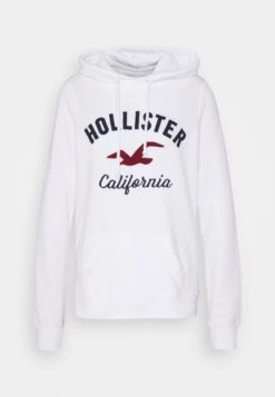 Hollister Co. Terry Tech CoreFelpa Con CappuccioWhite Donna Felpe H0421J03D-A11 -Vendite Next 2968cd114cbe41328cce18f7e05bc9f2