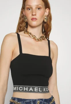 MICHAEL Michael Kors Eco KorsTopBlack Donna T-shirt E Top MK121I05X-Q11 -Vendite Next 29ab737f911d49a59e295db9246f886a scaled