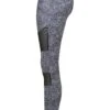URBAN CLASSICS Tech Mesh Aop LeggingsBlackzen Donna Pantaloni UR621A059-Q12