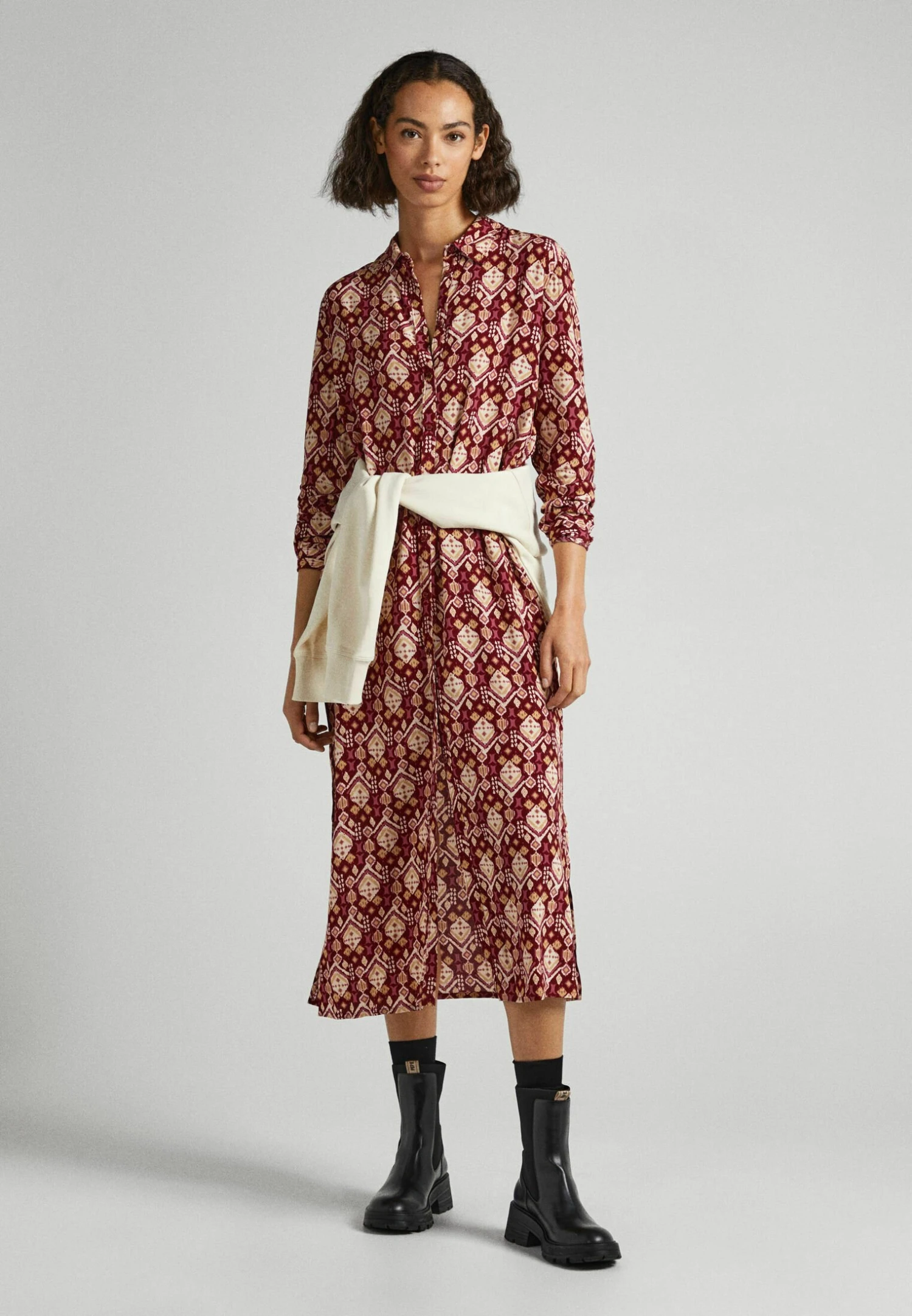 Pepe Jeans Gloria - Abito A Camicia - Multi 2 Pepe Jeans Gloria - Abito A Camicia - Multi - immagine 2