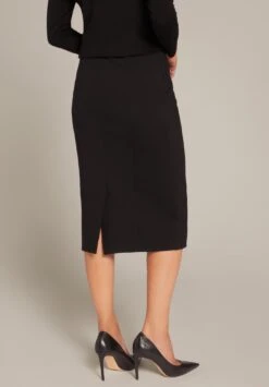 ELENA MIRO Longuette In Punto MilanoGonna A TubinoNero Donna Gonne EE021B01Q-Q11 -Vendite Next 2b132bd4edc7476ba61dd9265ab58ec3