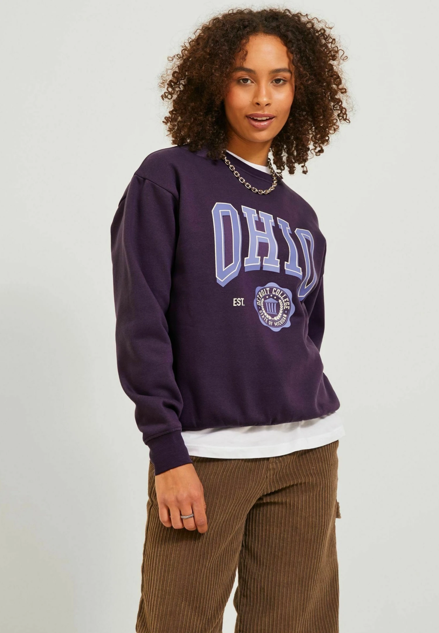 JJXX JxohioFelpaPurple Velvet Donna Felpe JJ621J01F-I11 1 JJXX JxohioFelpaPurple Velvet Donna Felpe JJ621J01F-I11