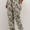 Makia PantaloniGrape Leaf Leaf Print Donna Pantaloni KAN21A02H-M11