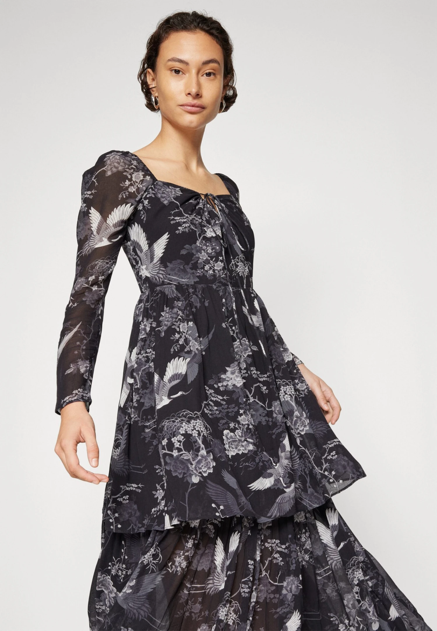 AllSaints Devyn Peggy DressVestito EstivoBlack Donna Vestiti A0Q21C0TR-Q11 6 AllSaints Devyn Peggy DressVestito EstivoBlack Donna Vestiti A0Q21C0TR-Q11 - immagine 6