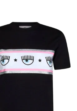 Chiara Ferragni T-Shirt Con StampaNero Donna T-shirt E Top CHV23G01D-Q11 -Vendite Next 32c6295306a94107bab2a1754948de25
