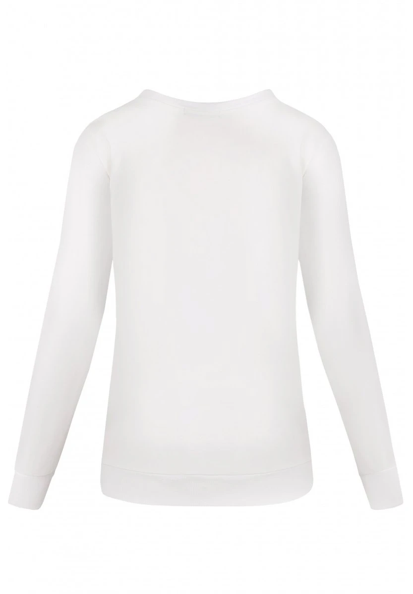 Happy Mama BlingFelpaEcru Donna Felpe H3T29J00E-A11 2 Happy Mama BlingFelpaEcru Donna Felpe H3T29J00E-A11 - immagine 2