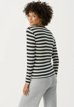 Part Two Tinniepw Maglietta A Manica LungaBlack Stripe Donna T-shirt E Top P2121D04E-T11 -Vendite Next 36d667c4d25c448a98ccee2ffac9d2c9