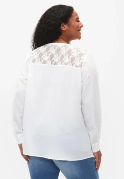 Zizzi Long-Sleeved With Lace DetailCamicettaBright White Donna Camicie E Bluse Z1721E2LZ-A11 -Vendite Next 370056b6636641d085636d1e03ba8646 scaled