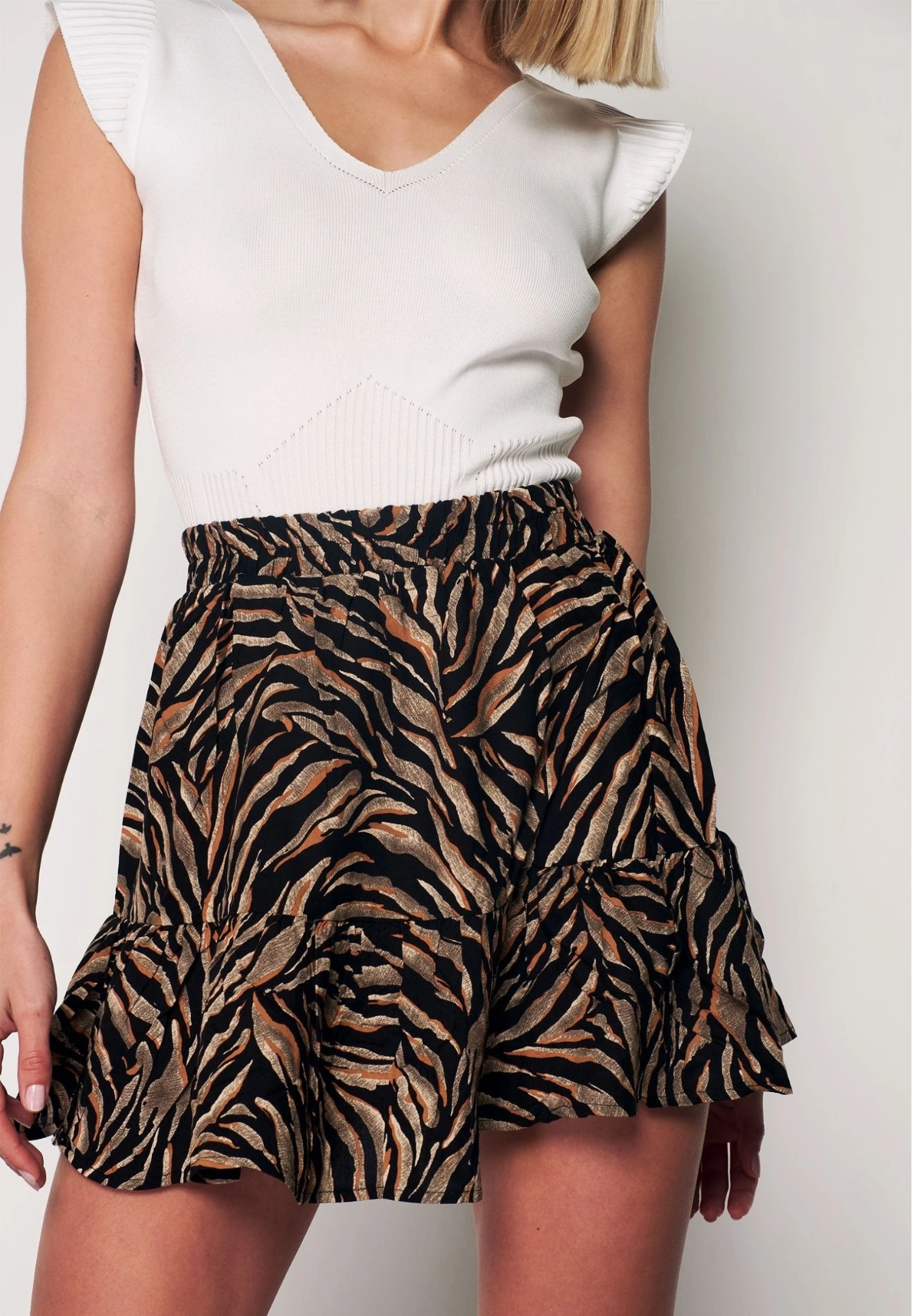 Minigonna - Dark Brown 7 Minigonna - Dark Brown - immagine 7