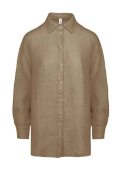 BOMBOOGIE Loose Fit - Camicia - Hazelnut