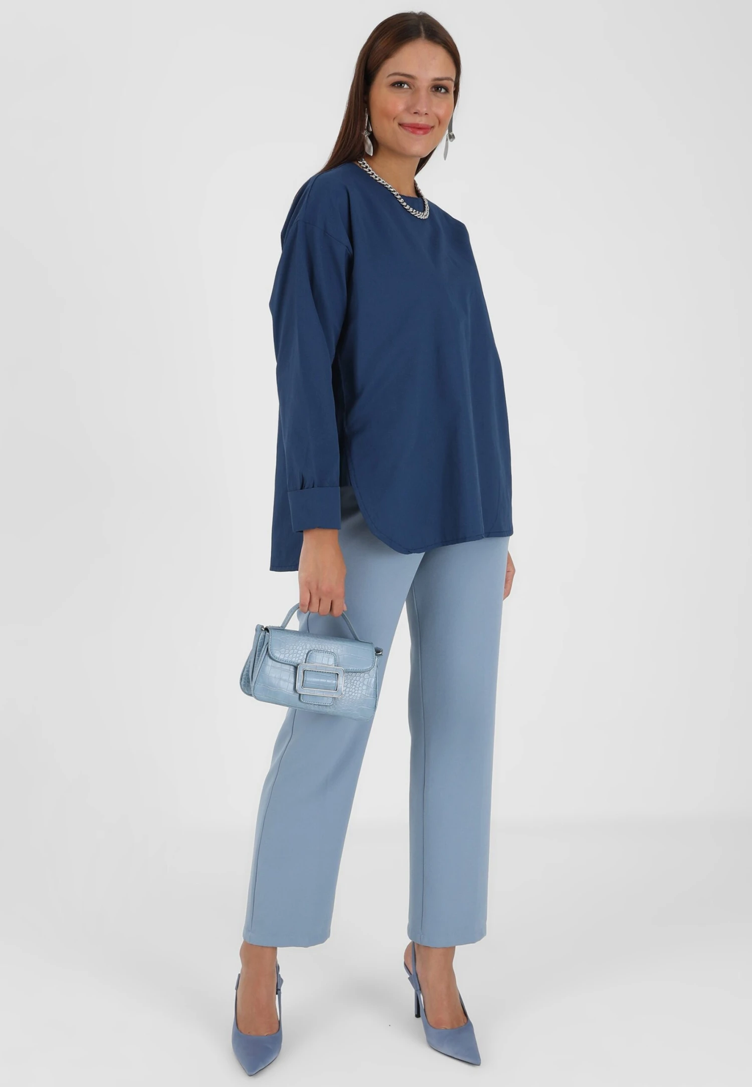 RefkaCamicettaBlue Donna Camicie E Bluse MHR21E0G1-K11 2 RefkaCamicettaBlue Donna Camicie E Bluse MHR21E0G1-K11 - immagine 2