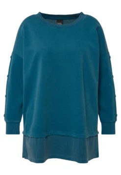 Ulla Popken Offenkantig Rundhals LangarmFelpaBlaugrün Donna Felpe UP121J0II-K11 -Vendite Next 3b5ee430eb814a29a4ecb3ea8569e9e3 scaled
